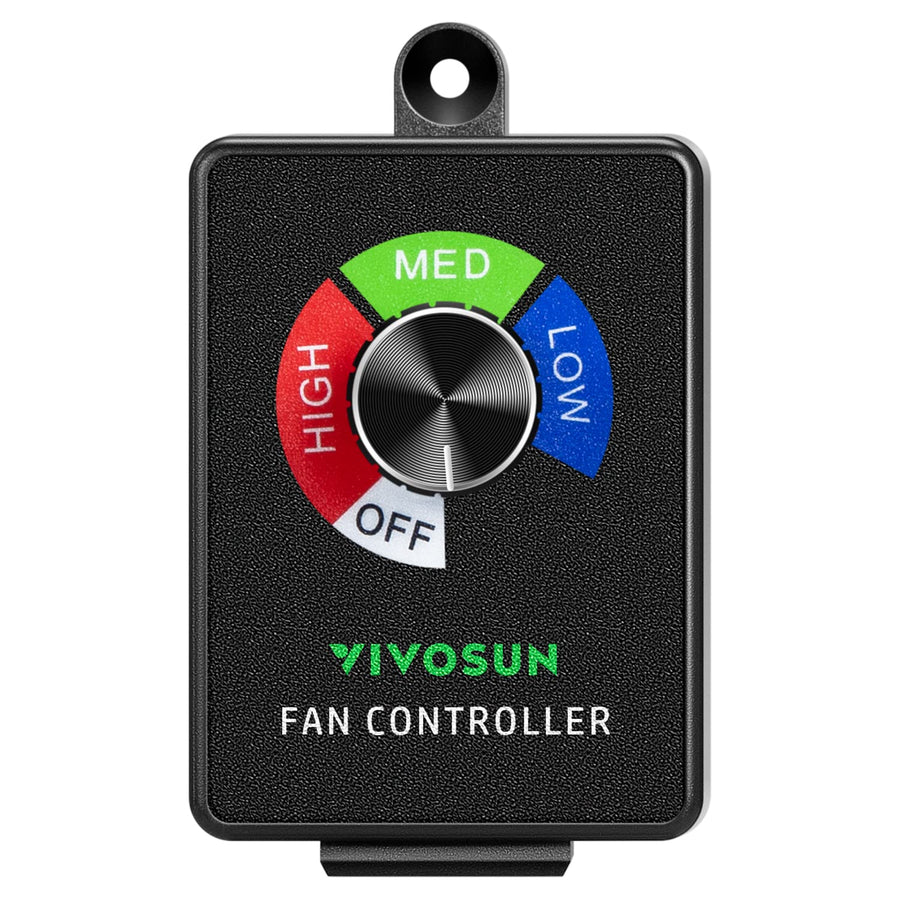 Variable Speed Controller Cordless Vent Blower Speed Adjuster for Inline Duct Exhaust Fan