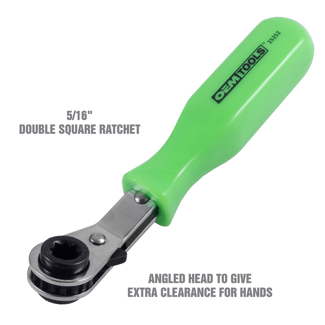 25252 Automatic Slack Adjuster Tool and Wrench, Efficient Brake Adjustment Tool for Semi Trucks, Air Brake and Slack Adjuster Tools