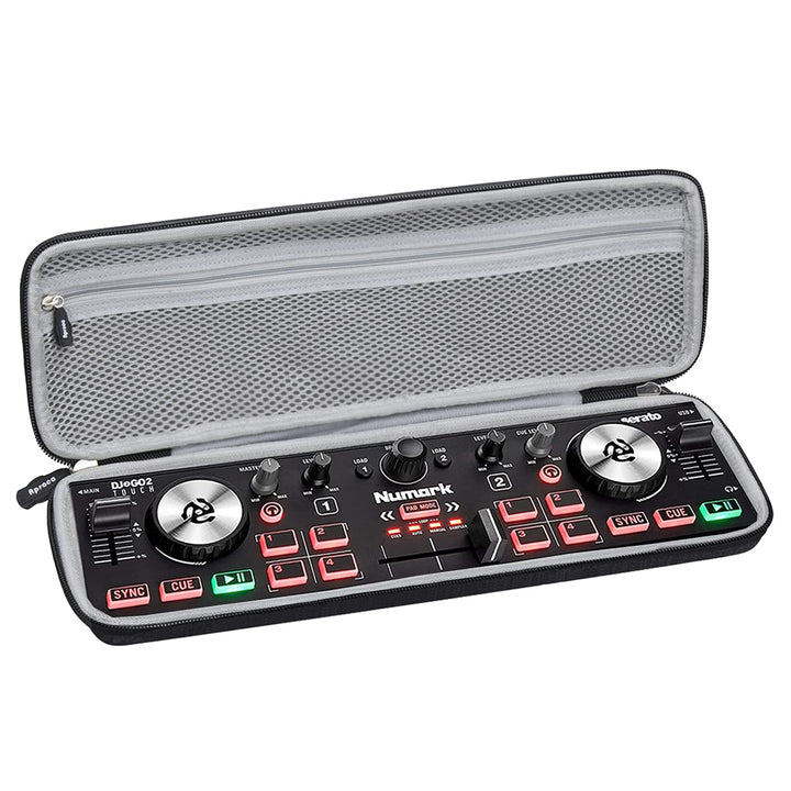 Hard Carry Travel Case Compatible with Numark DJ2GO2 Pocket DJ Controller