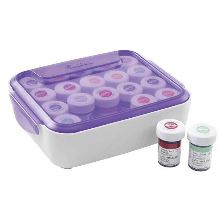 Case Color Organizer, White/Purple