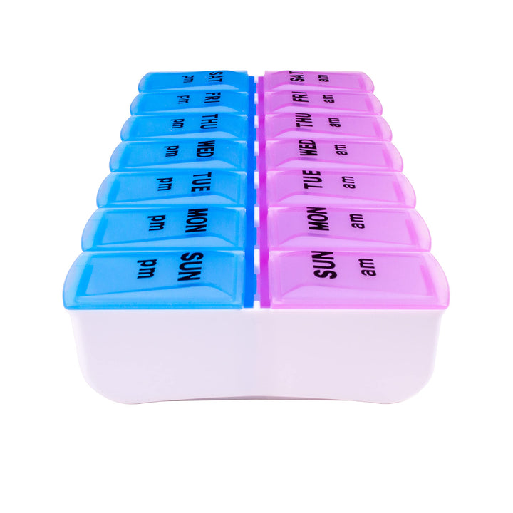 Twice-A-Day Weekly Pill Organizer 1 ea