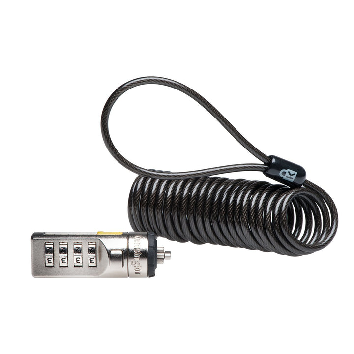 Portable Combination Cable Lock for Laptops and Other Devices - Black (K64670AM)