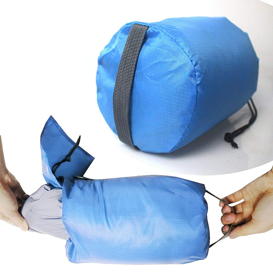 Stuff Sack Set 3-Pack (3L&5L&9L), Ultralight Ditty Bags with Dust Flap for Traveling Hiking Backpacking …