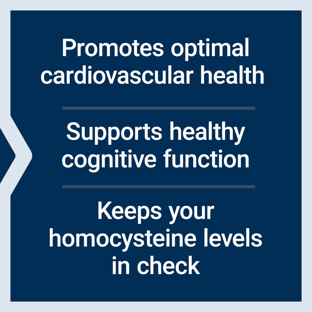 Optimized Folate – L-methylfolate – Heart & Brain Support, Healthy Homocysteine Levels – Non-GMO, Gluten-Free, Vegetarian – 1700 mcg DFE, 100 Vegetarian Tablets