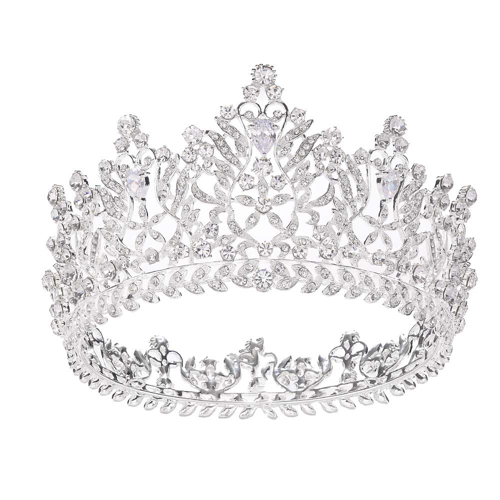 Queen Crown for Women Bridal Silver Crowns and Tiaras for Women Pageant Prom Crowns for Wedding Headband