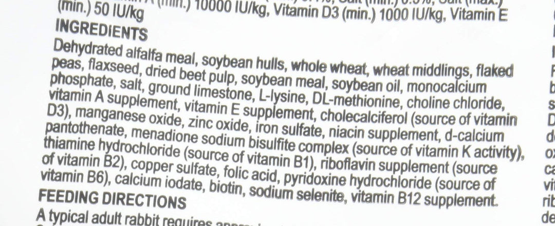 Science Selective Rabbit Food, 4 lb