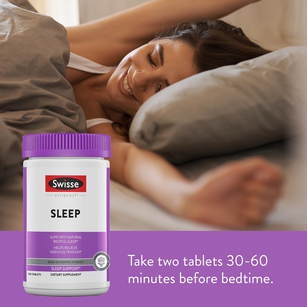 Sleep Valerian Root Capsules | Valerian Root Extract + Magnesium + Licorice + Hops | Melatonin Free Herbal Sleep Supplement | Helps Relieve Nervous Tension | 120 Tablets