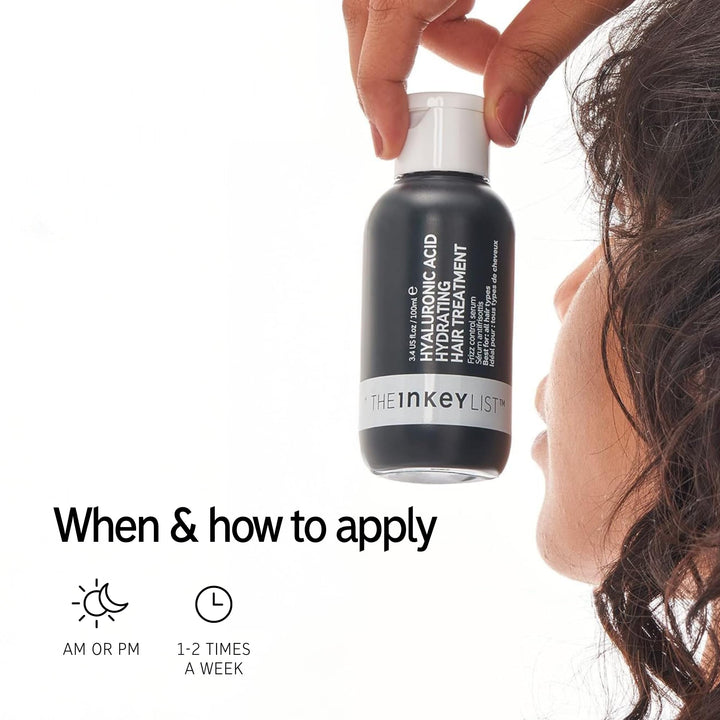 Hyaluronic Acid Hydrating Hair Treatment 100ml | Reduces Frizz | Improves Shine | Fragrance Free | Suitable For All Hair Types