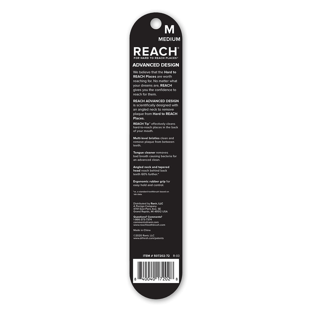Advanced Design Medium Adult Toothbrush