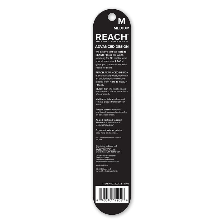 Advanced Design Medium Adult Toothbrush