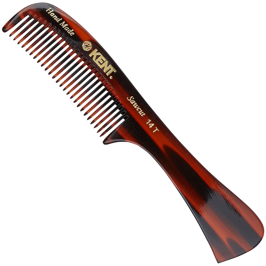 Kent Authentic Handmade Rake Comb Medium Sized, Dark Brown, 170mm
