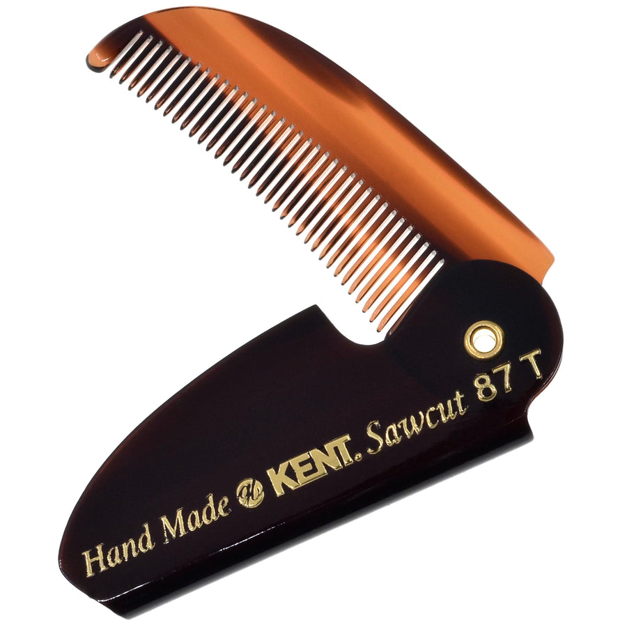BRAND NEW LIMITED EDITION 87T FOLDING BEARD & MUSTACHE COMB