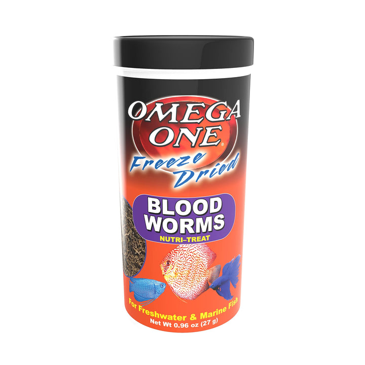 Freeze Dried Blood Worms, 0.96 oz