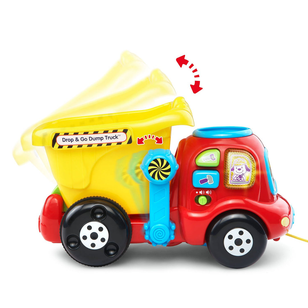 Drop and Go Dump Truck, Yellow