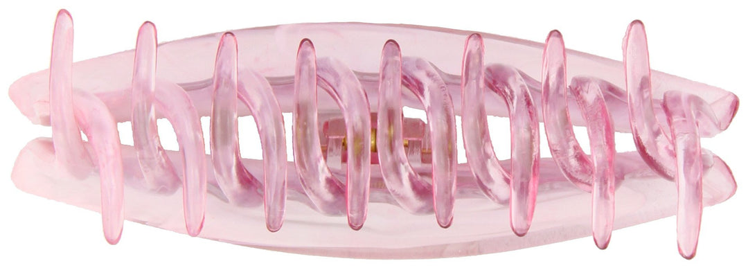 Clip, 2 Tone Wave with Cover, Pink