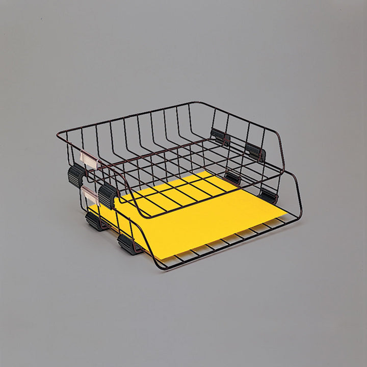 Workstation Wire Tray, Side Load, Letter, Black (62112)