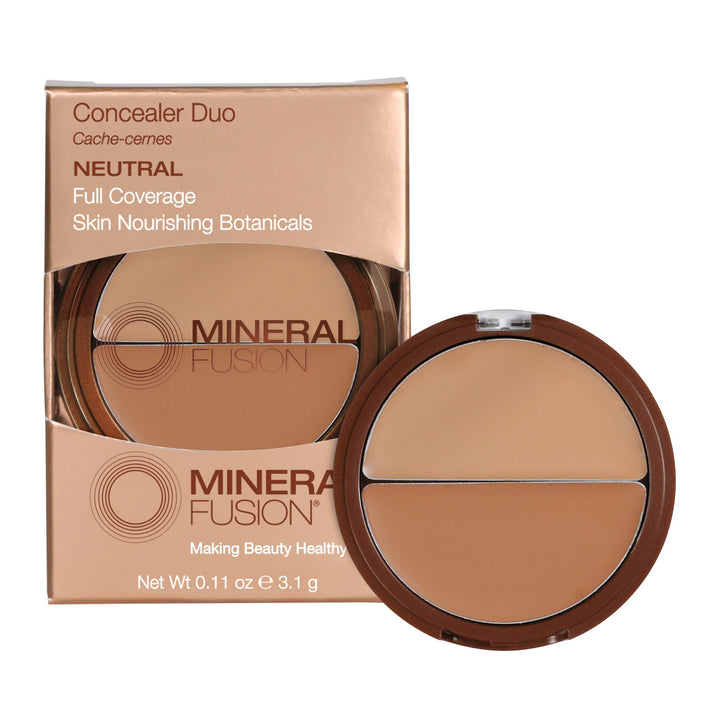 Compact Concealer Duo, Neutral Shade, 0.11 Ounce