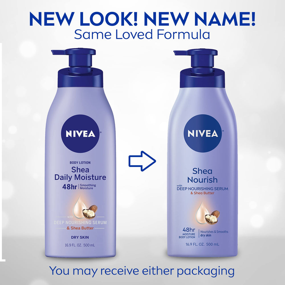 Nivea Smooth Sensation Body Lotion, 16.9 Oz