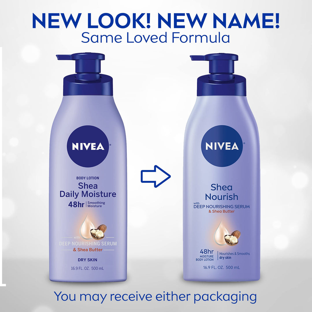Nivea Smooth Sensation Body Lotion, 16.9 Oz