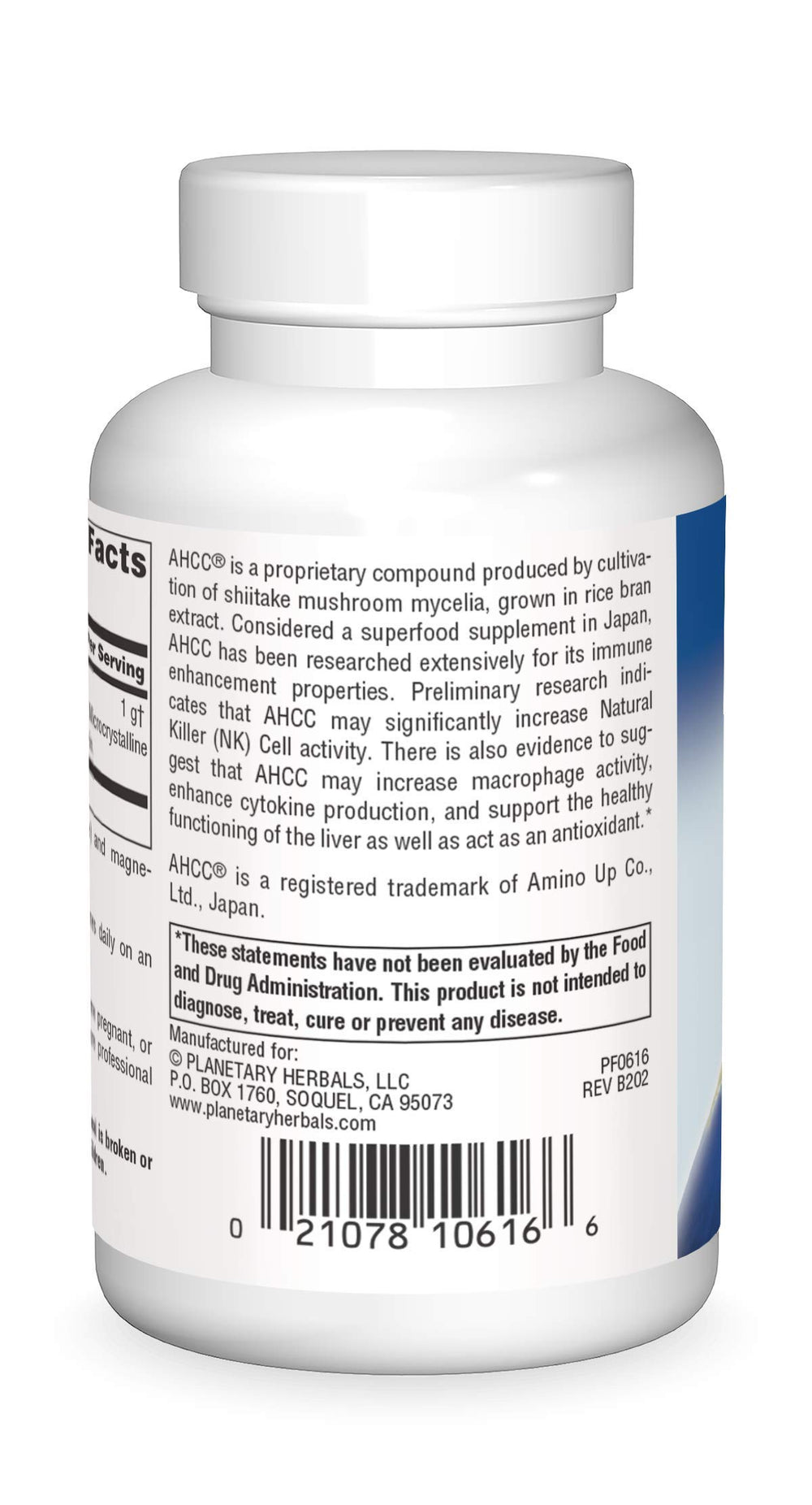 AHCC 500mg - 60 Capsules