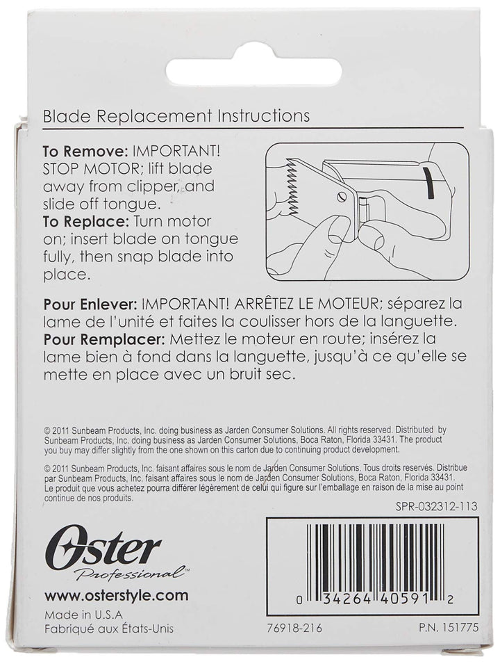 Oster Professional Detachable Flattop T-Blade