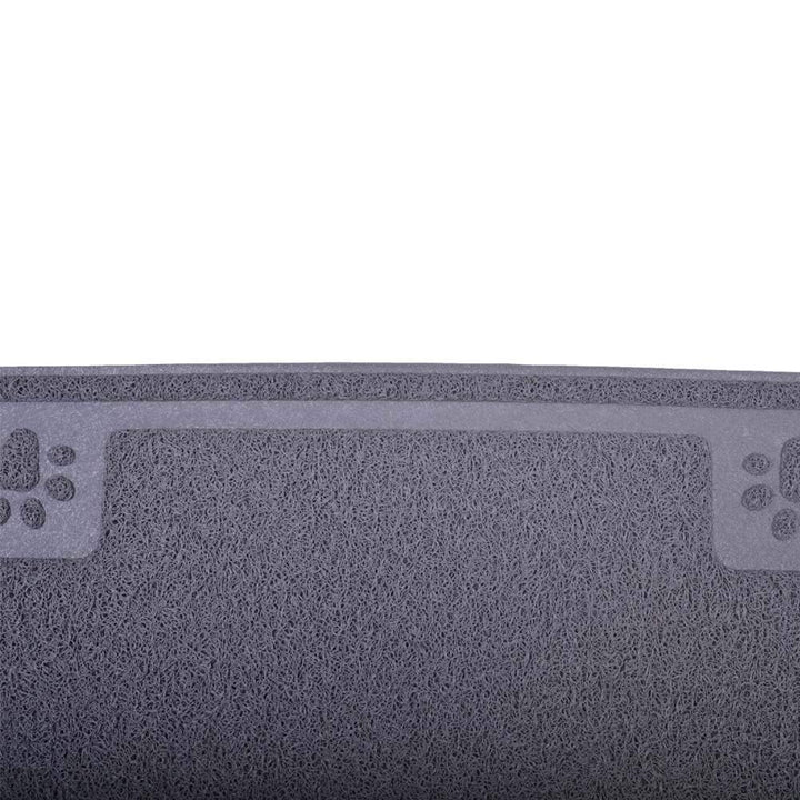 Pet Feeding Mat Large for Dogs and Cats,24×16 Flexible and Easy to Clean Feeding Mat,Best for Non Slip Waterproof Feeding Mat. (Grey)