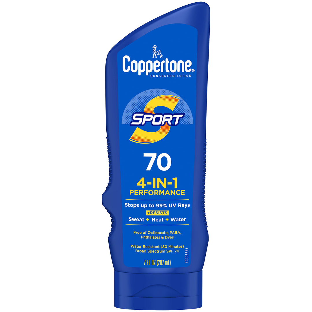 SPORT Sunscreen SPF 70 Lotion, Water Resistant Sunscreen, Body Sunscreen Lotion, 7 Fl Oz