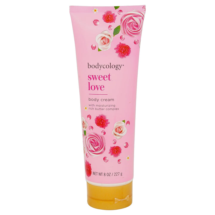 Sweet Love Body Cream | Shea Butter, Cocoa Butter, Jojoba Oil | Paraben & Phthalete Free, Cruelty Free | Hydrates, Moisturises, Improves Skin Textures - 227 g (Pack of 1)