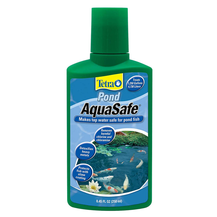 Pond AquaSafe 16.9 Ounces, Makes Tap Water Safe For Pond Fish