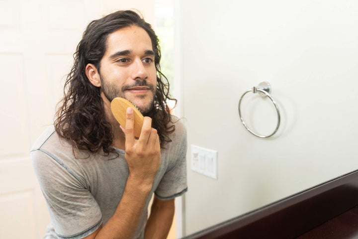 Boar Bristle Military Style Hair Brush