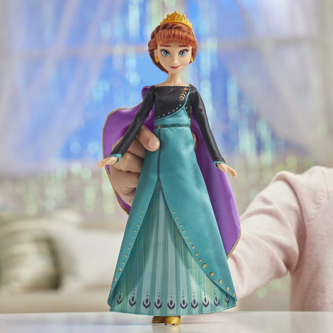 Frozen Musical Adventure Anna Singing Doll, Sings Some Things Never Change Song from 2 Movie, Anna Toy for Kids