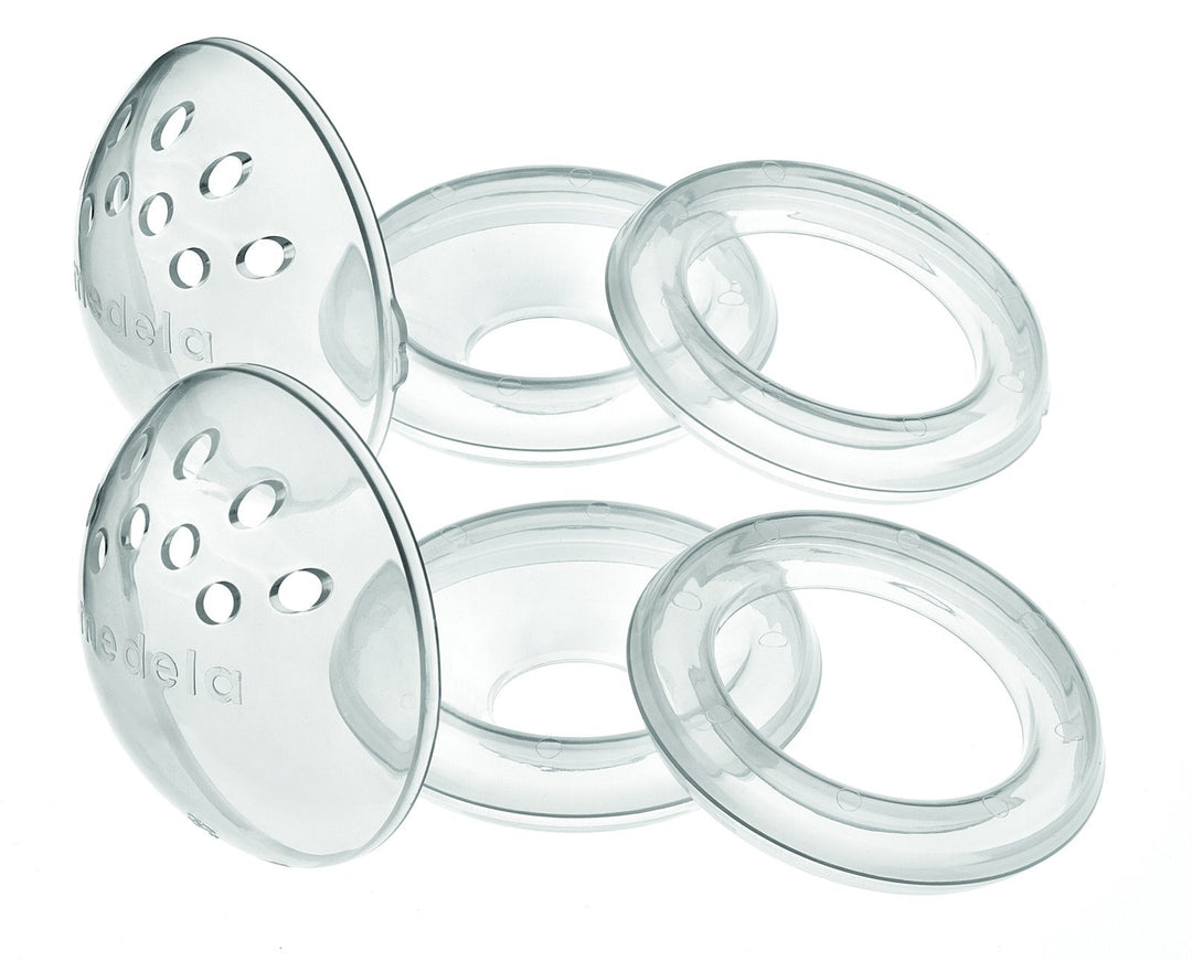 TheraShells Breast Shells, Protect Sore, Flat, or Inverted Nipples while Pumping or Breastfeeding, Natural Appearance and Exceptional Comfort, Made without BPA