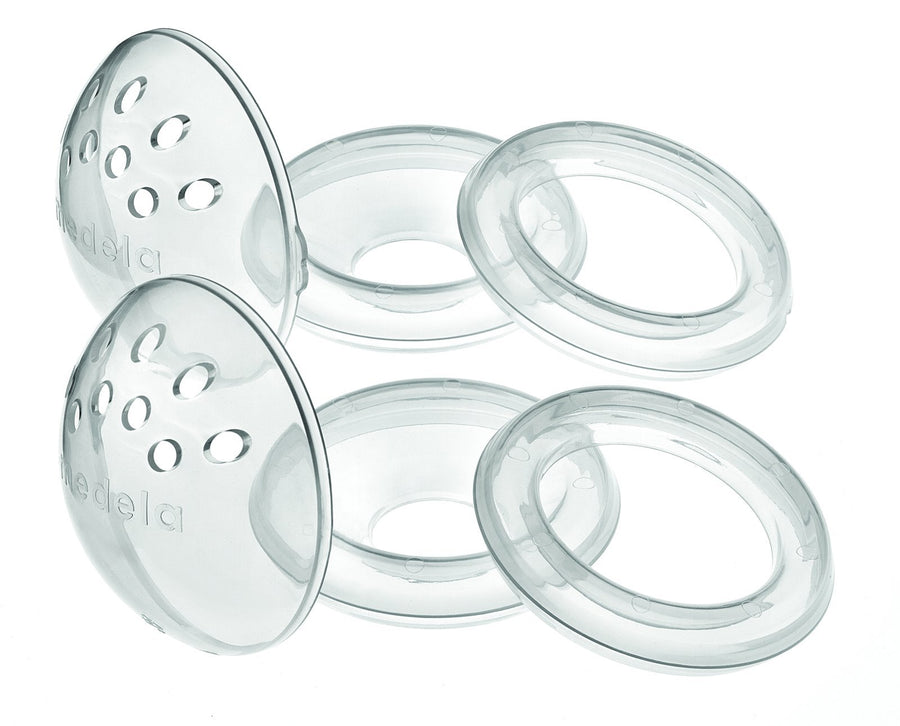 TheraShells Breast Shells, Protect Sore, Flat, or Inverted Nipples while Pumping or Breastfeeding, Natural Appearance and Exceptional Comfort, Made without BPA