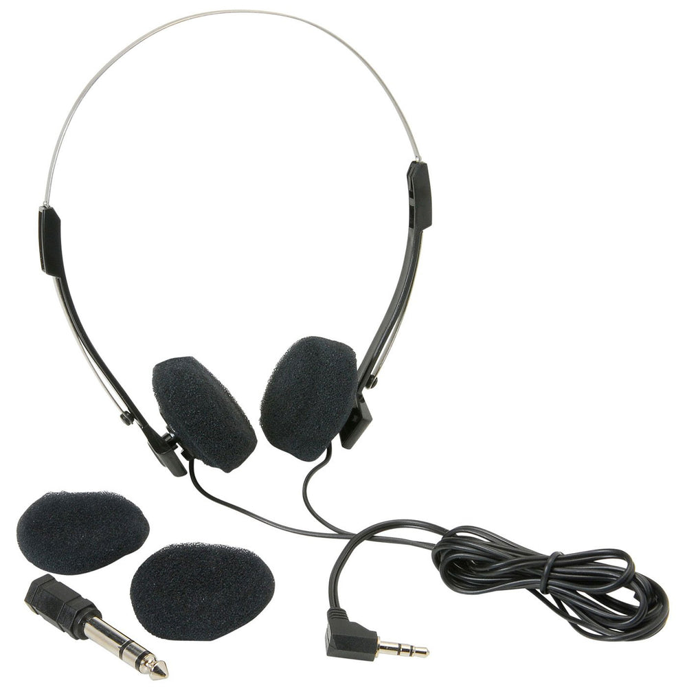 Mini Stereo Lightweight Headphones with 4 Foot Cord