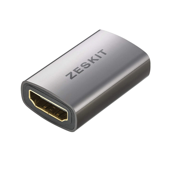 HDMI Coupler V2 Aluminum Full Shielding 24K Gold Plated Connectors (Female to Female)