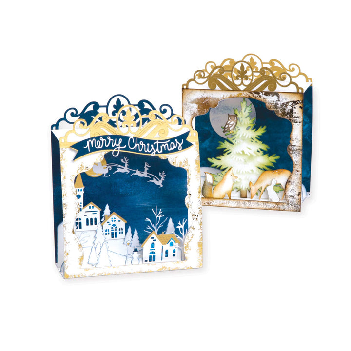 Thinlits Die Set Holiday Shadow Box #2 by Katelyn Lizardi (34-Pack), MultiColor