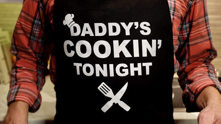 Daddy's Cookin' Tonight Funny Apron for Men