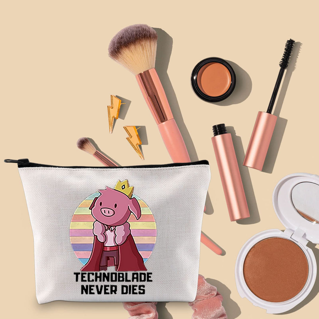 Dream Gamers Gift Game Never Dies Makeup Bag Game Lover Merch Gamers Gift Dream Team Gift(Dream Bag)