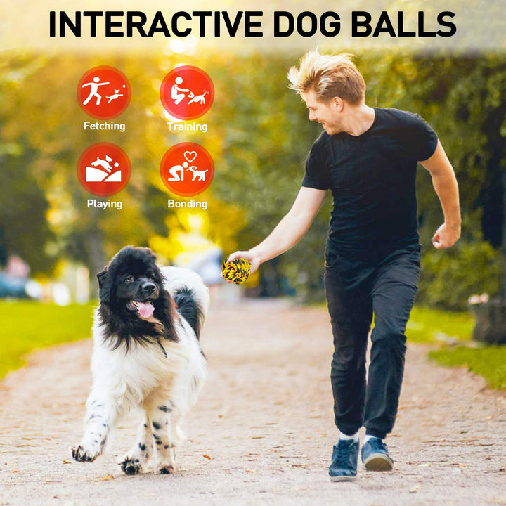 Dog Toys for Aggressive Chewers, Dog Balls for Large Breeds, Heavy Duty Cotton Rope Chew Toys with Tough Twisted for Medium Breeds, 6 Pack Indestructible Chew Toys