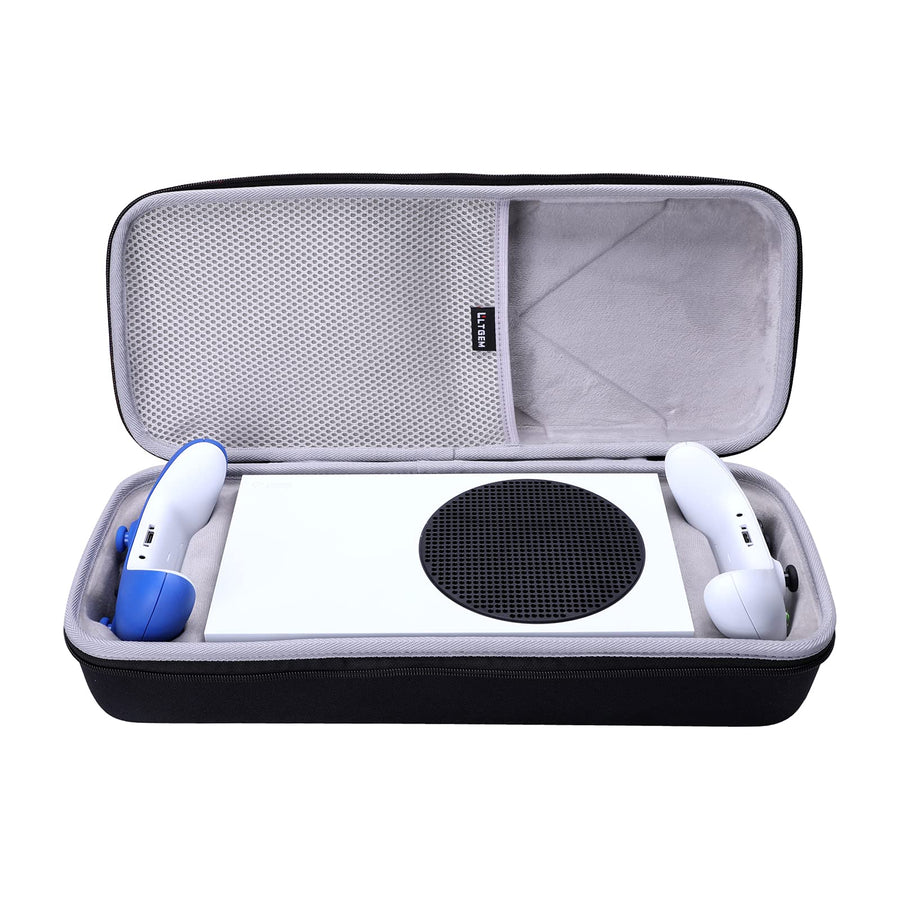 EVA Hard Case for Xbox Series S, Game Console and Xbox Wireless Controller - Travel Protective Carrying Storage Bag