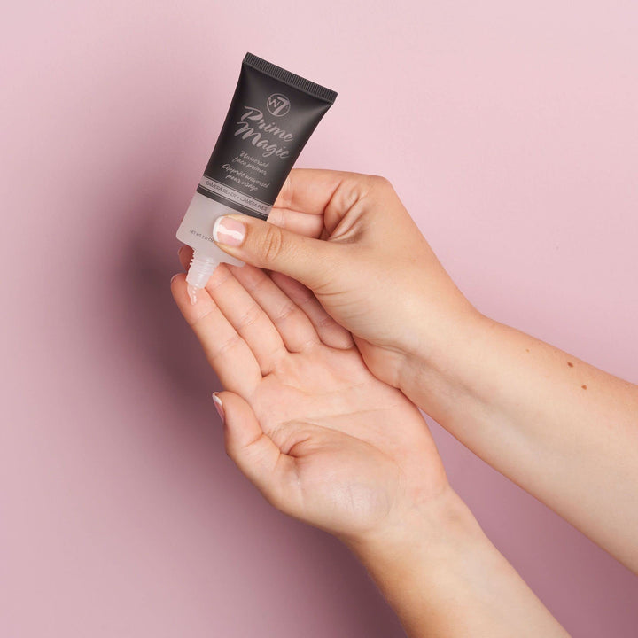 Prime Magic Face Primer - Clear Makeup Base Priming Formula For Flawless Skin - Vegan Makeup