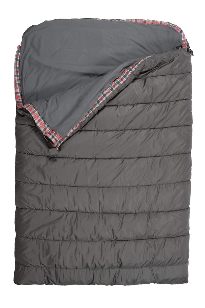 Mammoth Cotton Sleeping Bag Liner; A Clean Sheet Set Anywhere You Go; Perfect for Travel, Camping, and Anytime You’re Away from Home Overnight; Machine Washable , Black, 91 x 58