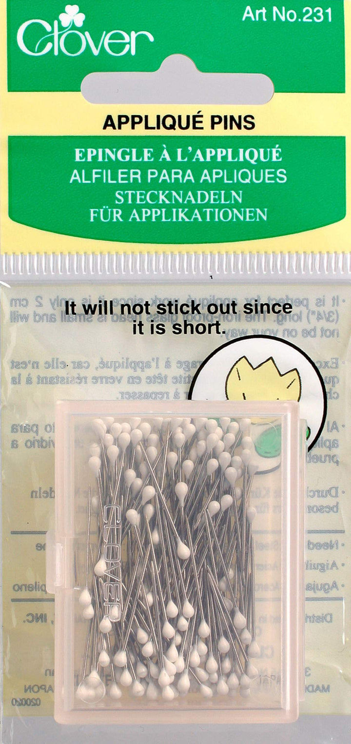 Applique pins, 1 Pack, Silver
