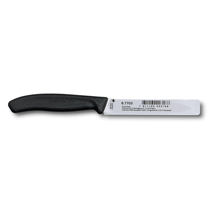 Swiss Army 6.7703 Swiss Classic Straight Paring Knife Black 4 in