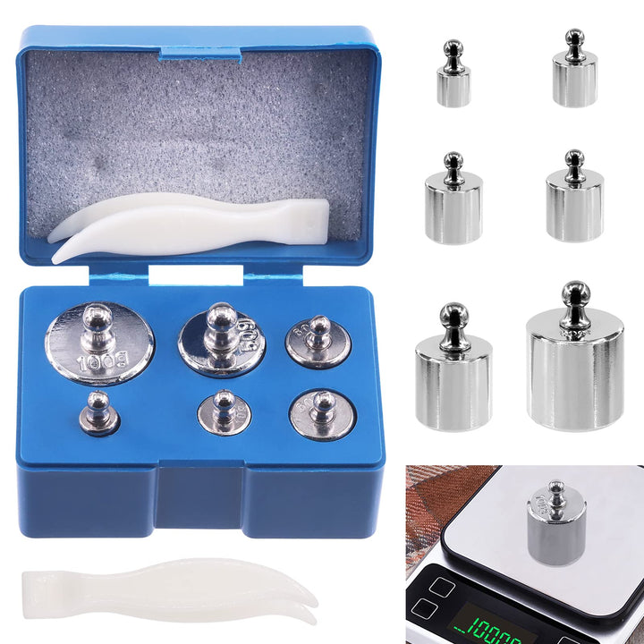 Precision Calibration Weight Set for Digital Balance Scale, Jewellery Scale (200g Set (Gram))