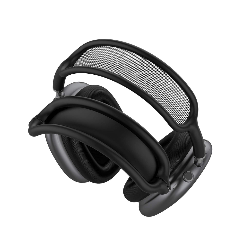 Headband Cover Compatible for Apple AirPods Max,Washable Soft Silicone Headband Protectors/Comfort Cushion/Top Pad Protector Sleeve for AirPods Max (Black)