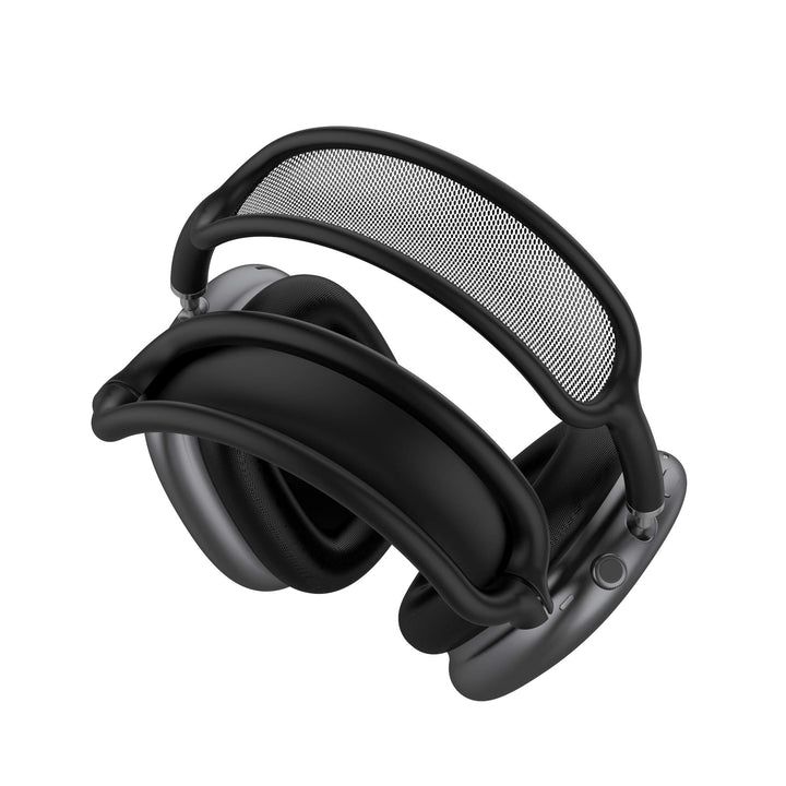 Headband Cover Compatible for Apple AirPods Max,Washable Soft Silicone Headband Protectors/Comfort Cushion/Top Pad Protector Sleeve for AirPods Max (Black)