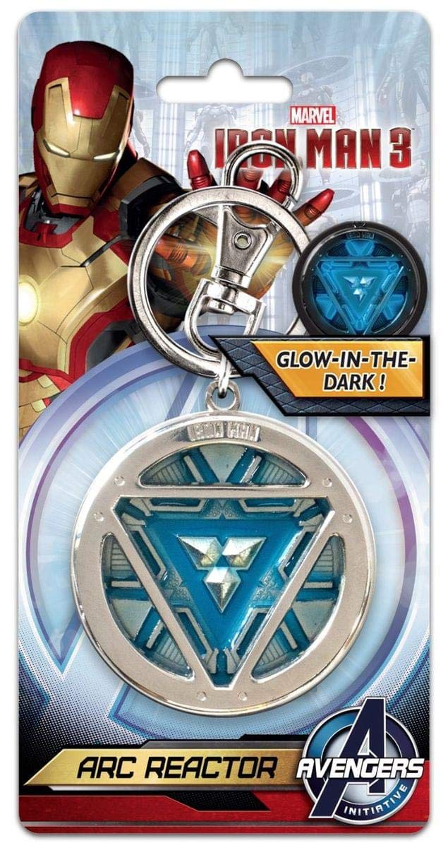 Iron Man 3 Arc Reactor Pewter Key Ring