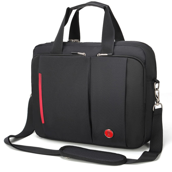 15.6 inch Laptop Briefcase with Combination Lock,Anti Theft Notary Bag Locking Laptop Bag Water-Repellent Shoulder Messenger Bag for Men Women