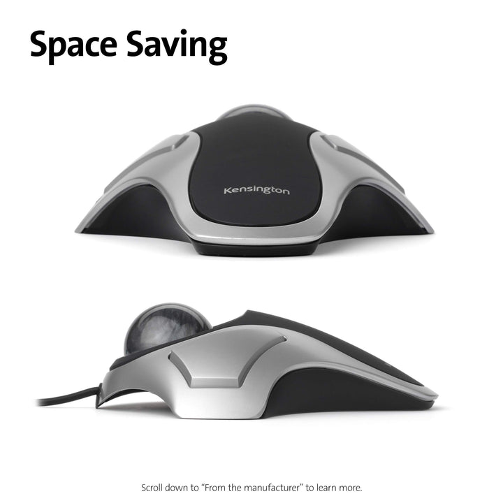Orbit Trackball Mouse (K64327F), Silver/Black